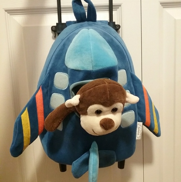 popatu trolley rolling backpack